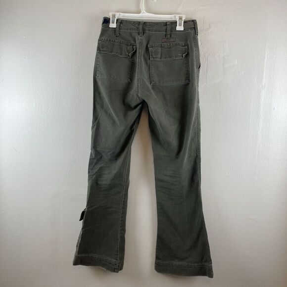 Abercrombie & Fitch Olive Boot Cut Pants - Picture 9 of 16